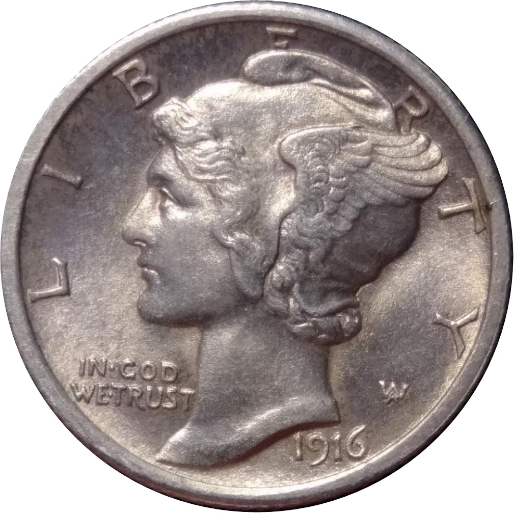 1916-Winged-Liberty-Mercury-Dime